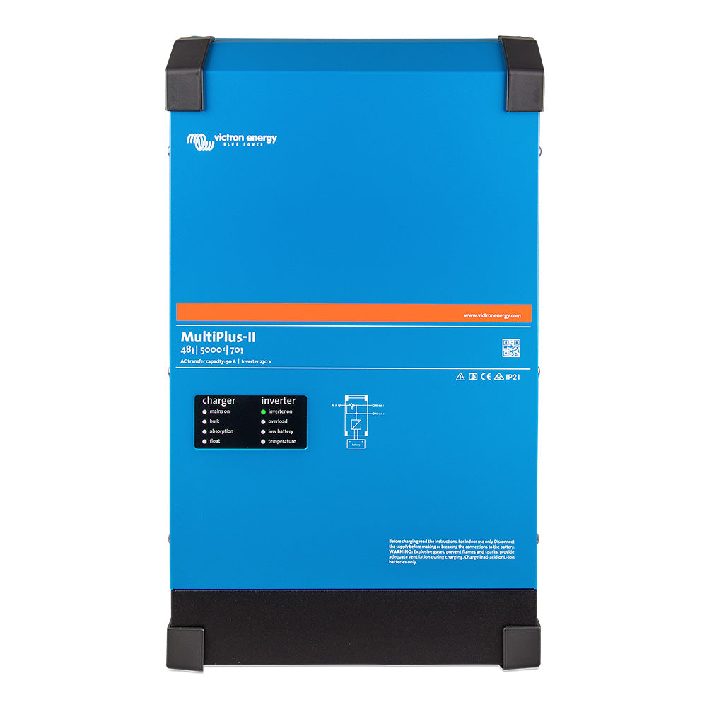 Victron Energy MultiPlus-II 48V 5000VA 4000W Inverter Charger 120V 70A 95A Transfer Switch VE.Bus