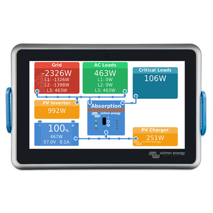 Victron Ekrano GX 7" Touchscreen System Monitoring & Control Display Bluetooth | BPP900480100