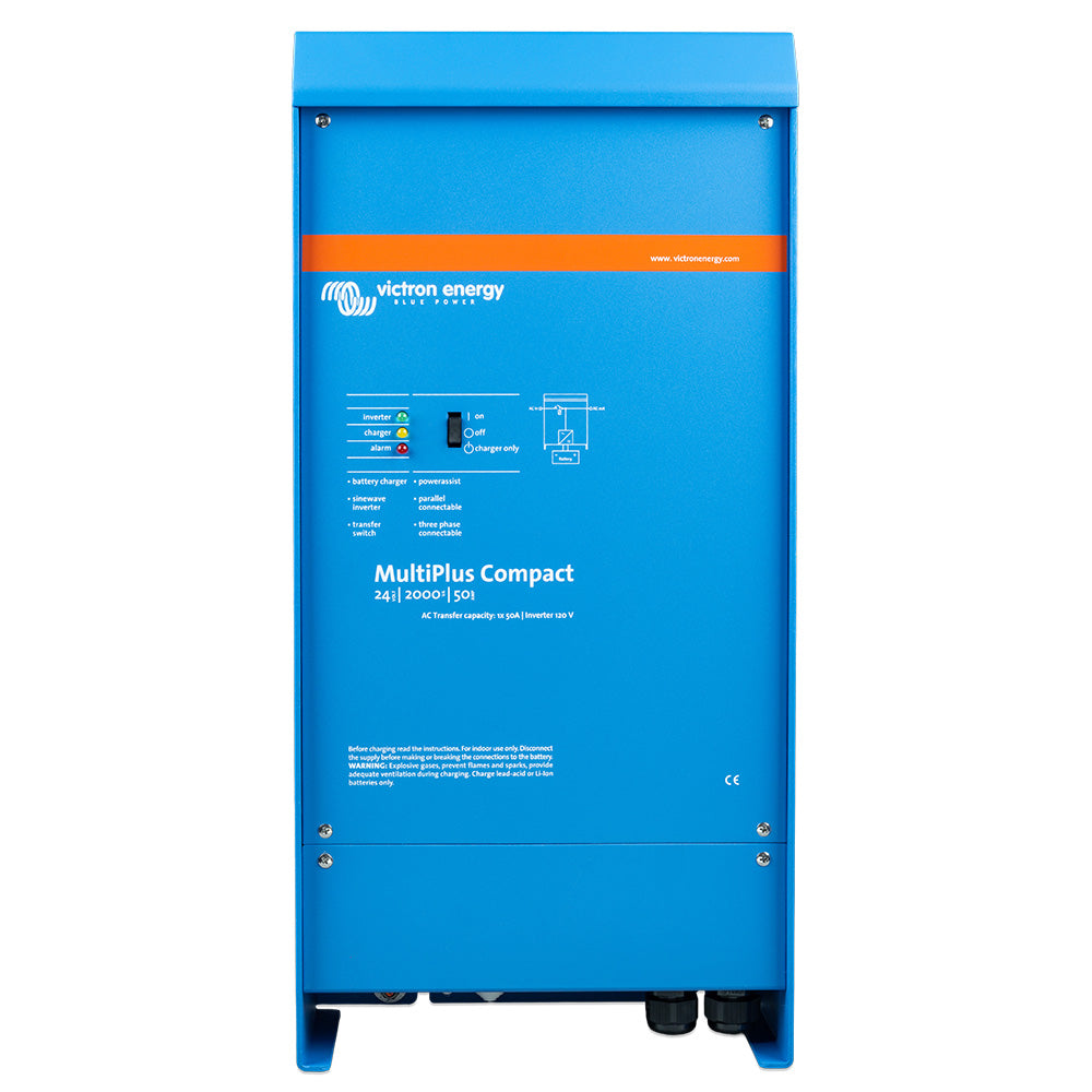 Victron MultiPlus 24V 2000VA 50A Inverter Charger 120V VE.Bus UL 458 | PMP242200102