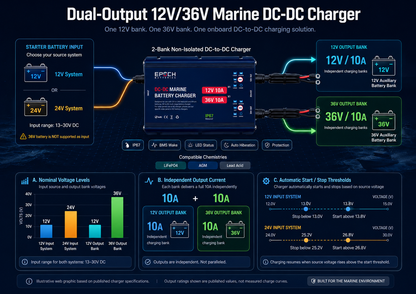 Epoch DC-DC charger specifications