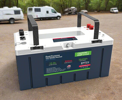 Epoch Batteries 12V 300Ah LiFePO4 Cranking Deep Cycle Battery