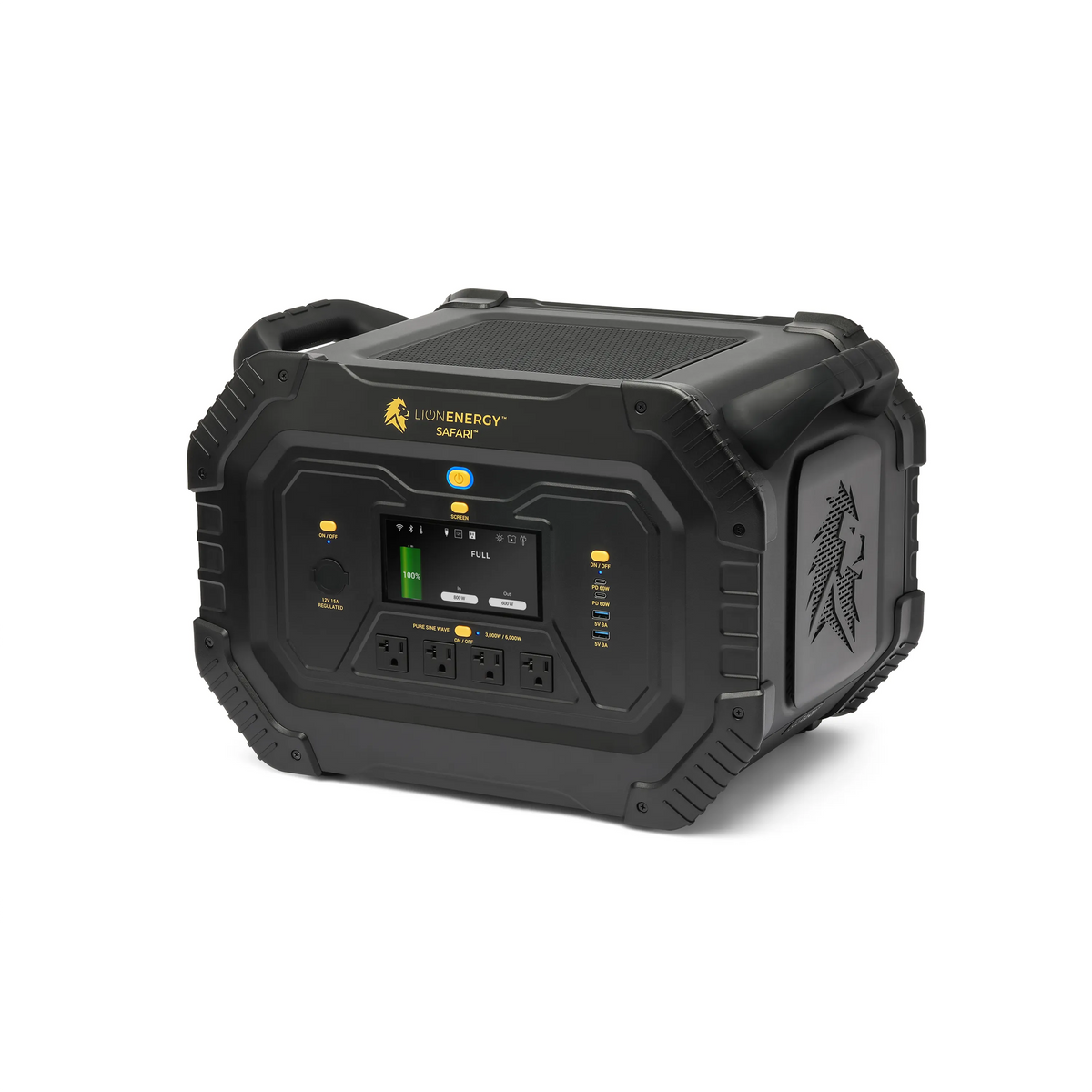Lion Energy Safari 3000W 1,612Wh LiFePO4 Power Station