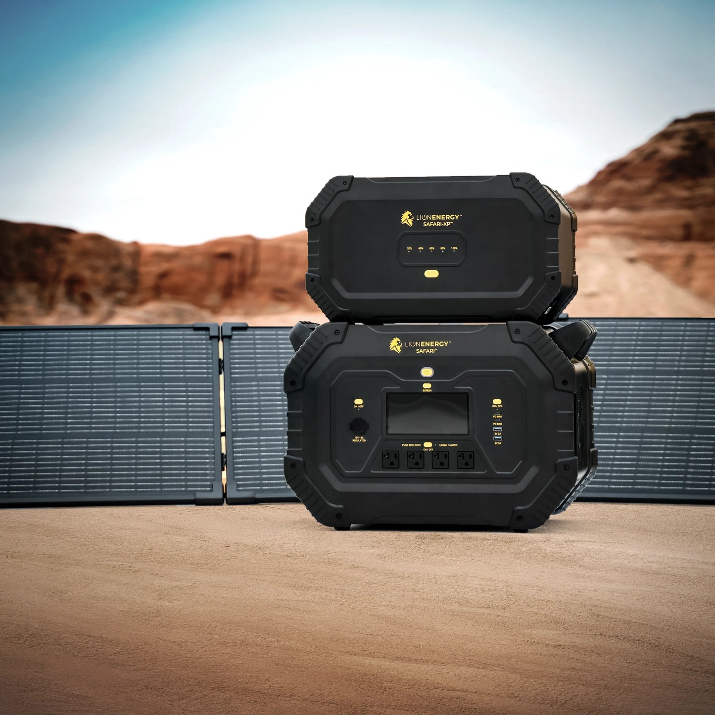 Lion Energy Safari XP 2688Wh LiFePO4 Expansion Battery Pack