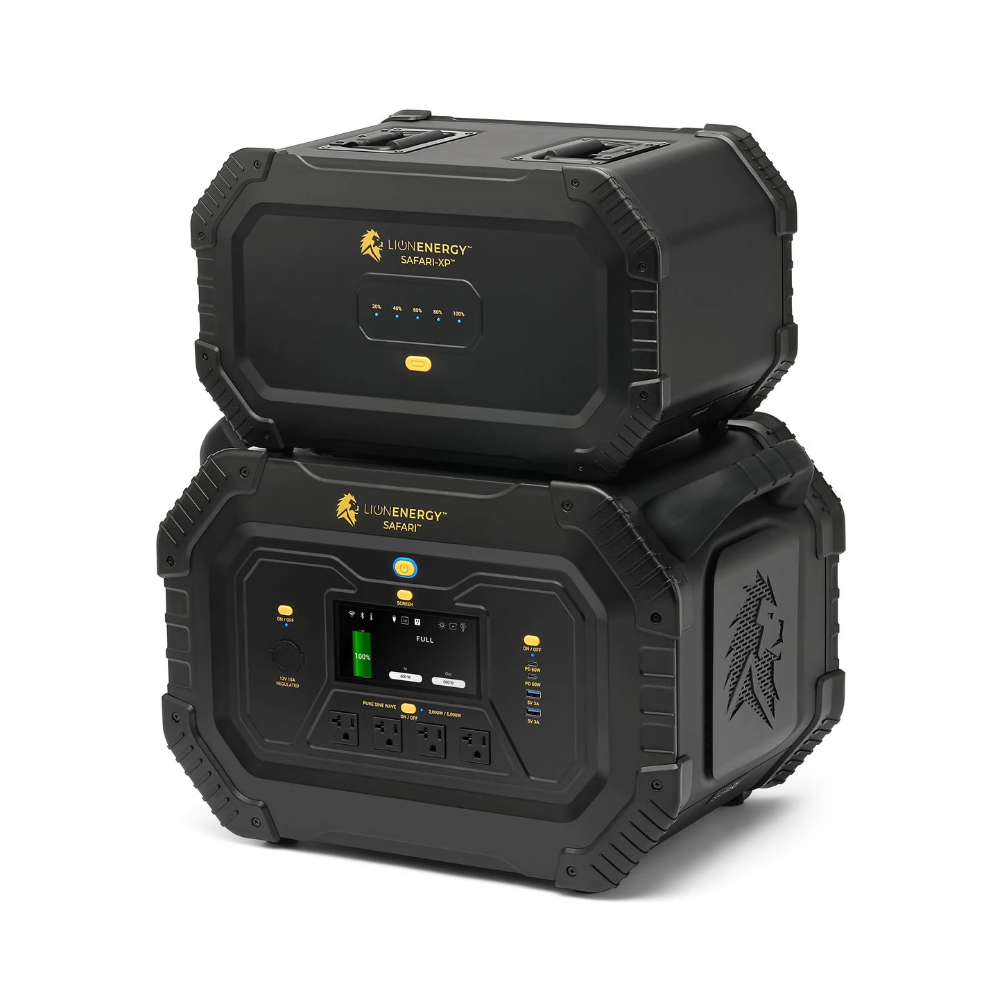 Lion Energy Safari XP 2688Wh LiFePO4 Expansion Battery Pack