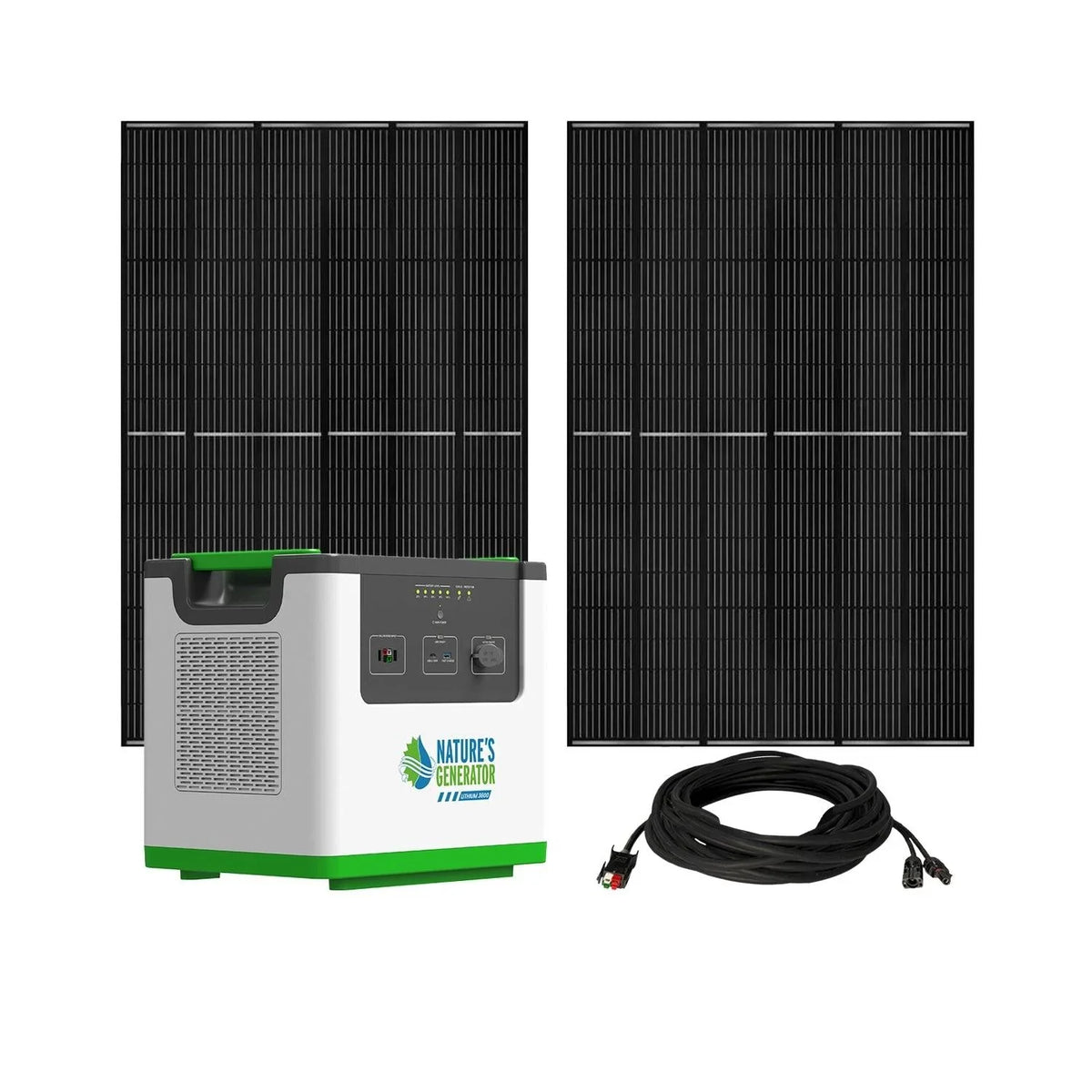Nature's Generator Lithium 3600 3072Wh LiFePO4 Expansion Battery