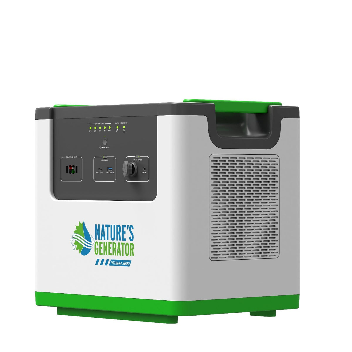 Nature's Generator Lithium 3600 3072Wh LiFePO4 Expansion Battery