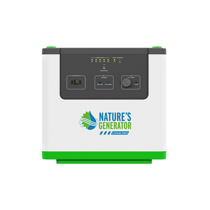 Nature's Generator Lithium 3600 3072Wh LiFePO4 Expansion Battery