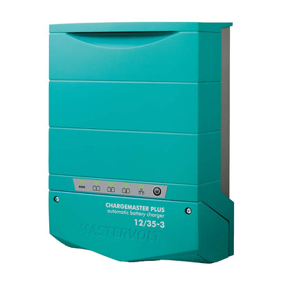 Mastervolt ChargeMaster Plus 12/35-3 Battery Charger - 12V 35A, 3 Outputs, 3-Step+ Charging, Lithium Compatible (44310355)