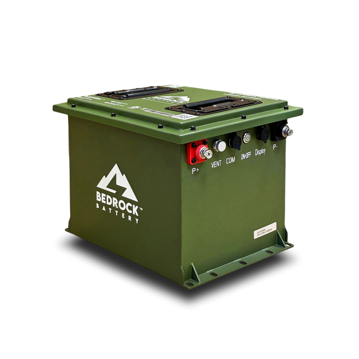 Bedrock Battery 36V 105Ah lithium golf cart battery kit