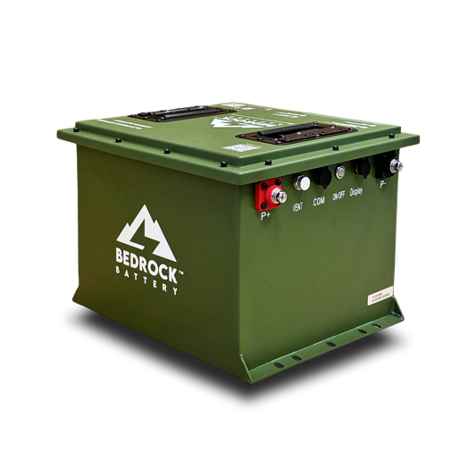Bedrock Battery 48V 105Ah Compact lithium golf cart battery kit