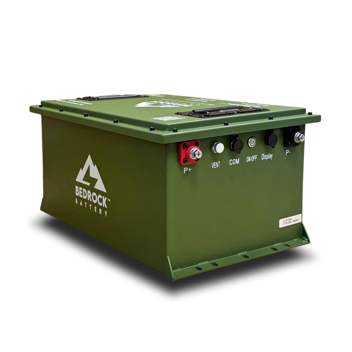 Bedrock Battery 48V 150Ah lithium golf cart battery kit