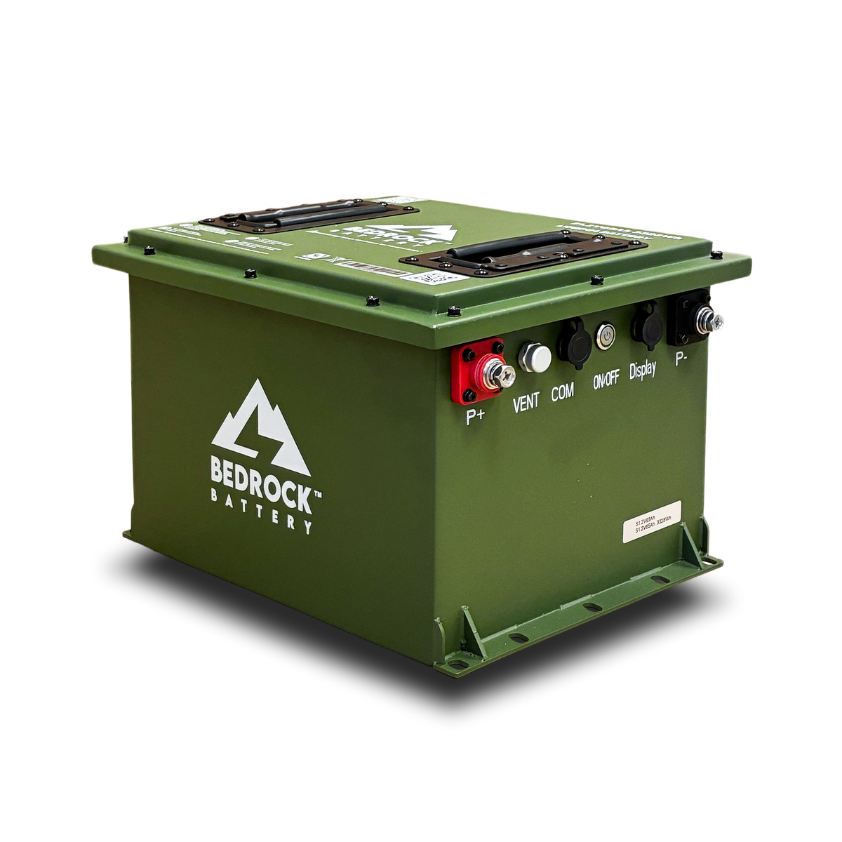Bedrock Battery 48V 65Ah lithium golf cart battery kit
