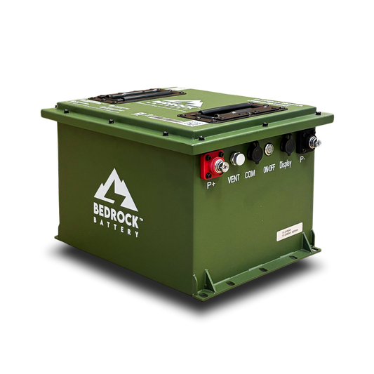 Bedrock Battery 48V 65Ah lithium golf cart battery kit