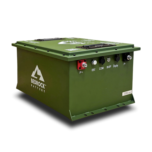 Bedrock Battery 72V 105Ah lithium golf cart battery kit
