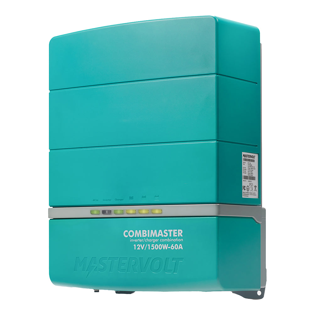 Mastervolt CombiMaster 12V 1500W 60A Pure Sine Wave Inverter Charger (120V) - NMEA 2000, MasterBus (35511500)