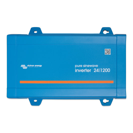 Victron Energy Phoenix Inverter 24/1200 120V VE.Direct GFCI, 1200VA 1000W Pure Sine Wave, GFCI Outlet, UL 458, PIN242122510