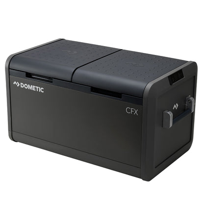 Dometic CFX5 75DZ 75L Dual Zone Electric Cooler Refrigerator Freezer 12/24V Bluetooth Black