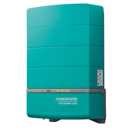 Mastervolt CombiMaster 12V 3000W 160A Inverter Charger (120V) - Power Assist, 3-Step+ Charging, MasterBus, NMEA 2000 (35513000)