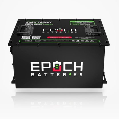Epoch Batteries 48V 105Ah LiFePO4 Golf Cart Kit With Bluetooth