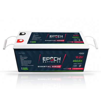 Epoch Batteries 12V 460Ah Heated LiFePO4 Deep Cycle Battery