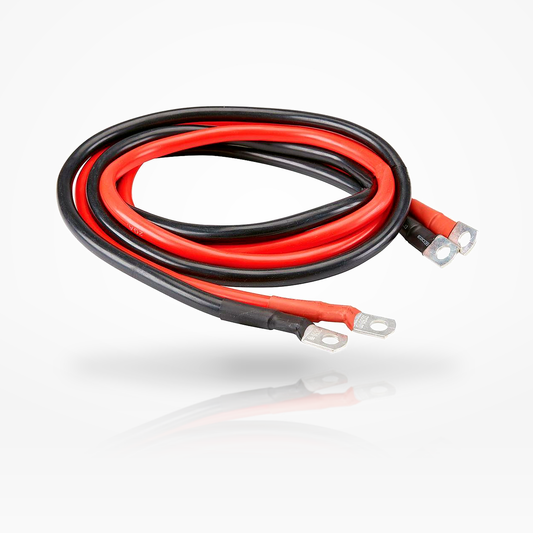 Epoch 4 AWG 24-inch battery cable with ring terminals