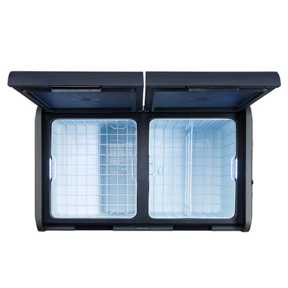 Dometic CFX5 95DZ 95L Dual Zone Electric Cooler Refrigerator Freezer 12/24V Bluetooth Black