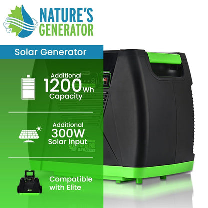 Nature's Generator Elite 1200Wh AGM Battery Expansion Power Pod