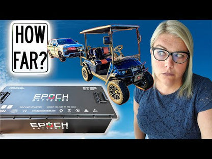 Epoch lithium golf cart conversion video