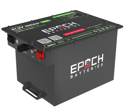 Epoch Batteries 48V 105Ah MINI LiFePO4 Golf Cart Kit Bluetooth