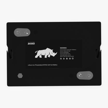 Lithium Rhino 48V 50Ah battery, top view