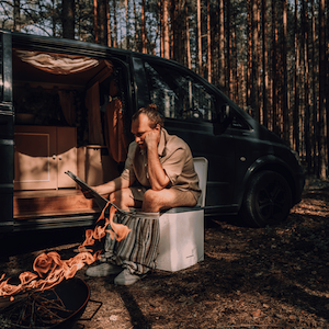 Trelino Evo L White Large Portable Composting Toilet