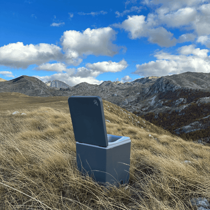 Trelino Evo L Dark Gray Large Portable Composting Toilet