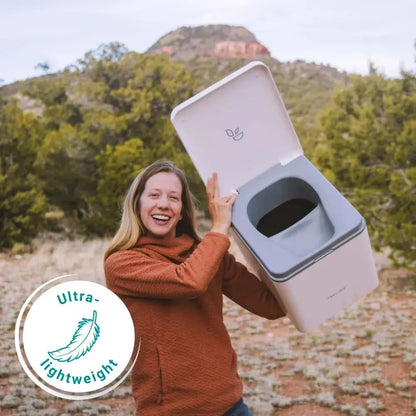 Trelino Evo M White Portable Composting Toilet