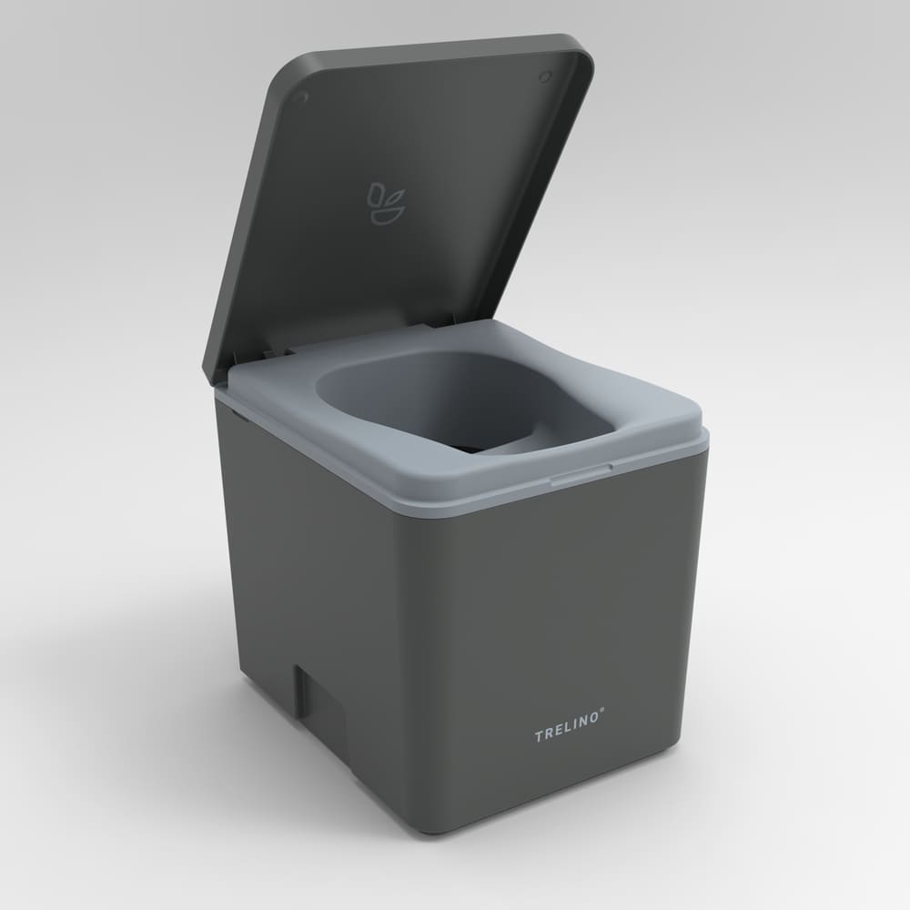 Trelino Evo M Dark Gray Portable Composting Toilet