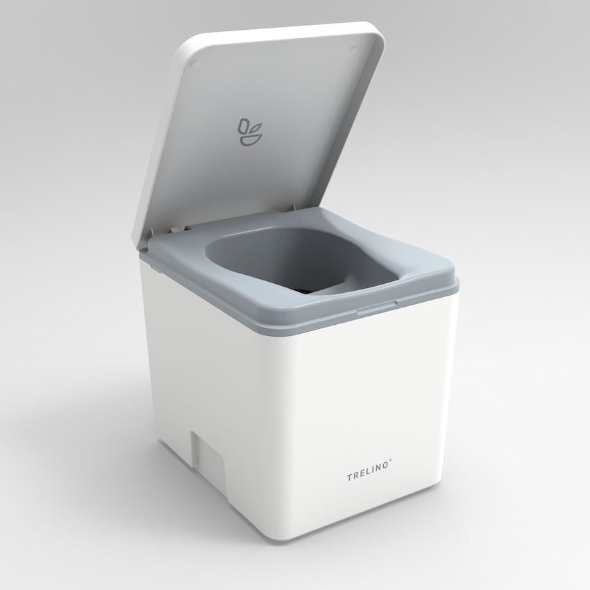 Trelino Evo M White Portable Composting Toilet