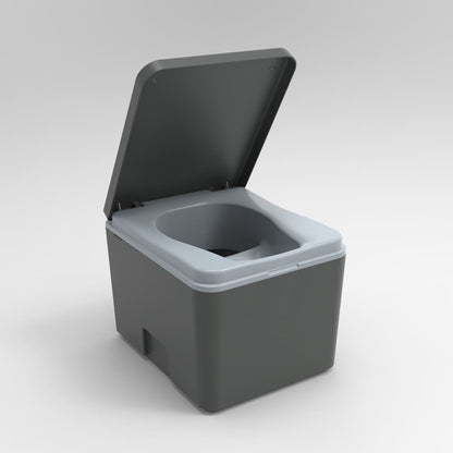 Trelino Evo S Dark Gray Portable Composting Toilet