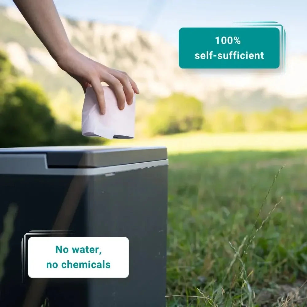 Trelino Evo L White Large Portable Composting Toilet