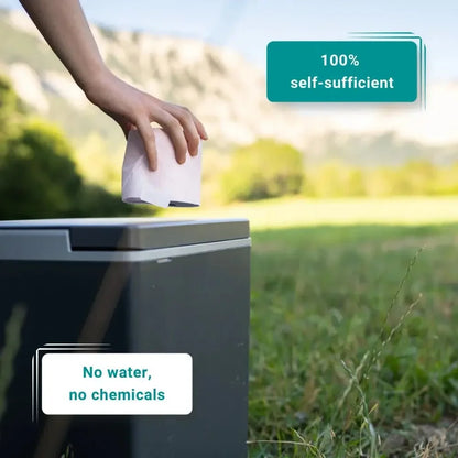 Trelino Evo L White Large Portable Composting Toilet